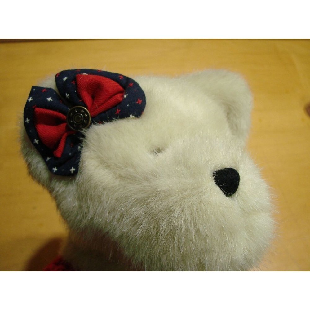 Vintage 2002 Boyds Bears Commemorative Edition Patriotic Dress Plush Jointed 18" - Picture 11 of 12